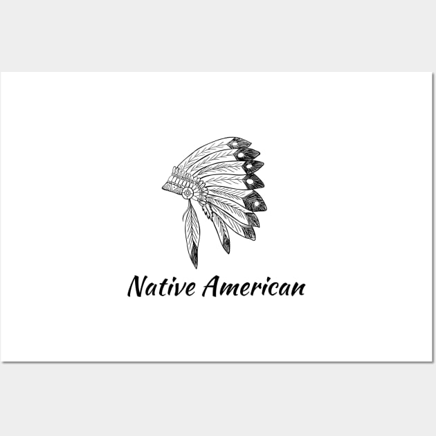 Native American Wall Art by Word and Saying